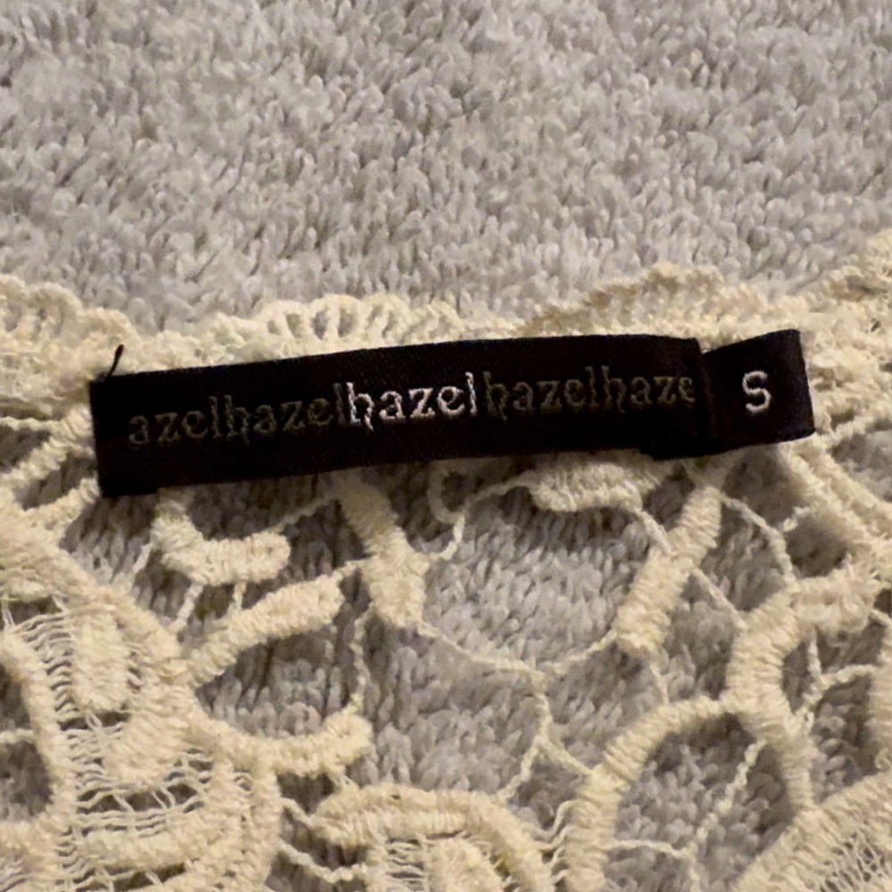 Hazel - Vintage Sheer Mesh Mini Dress - Small - Picture 3 of 3